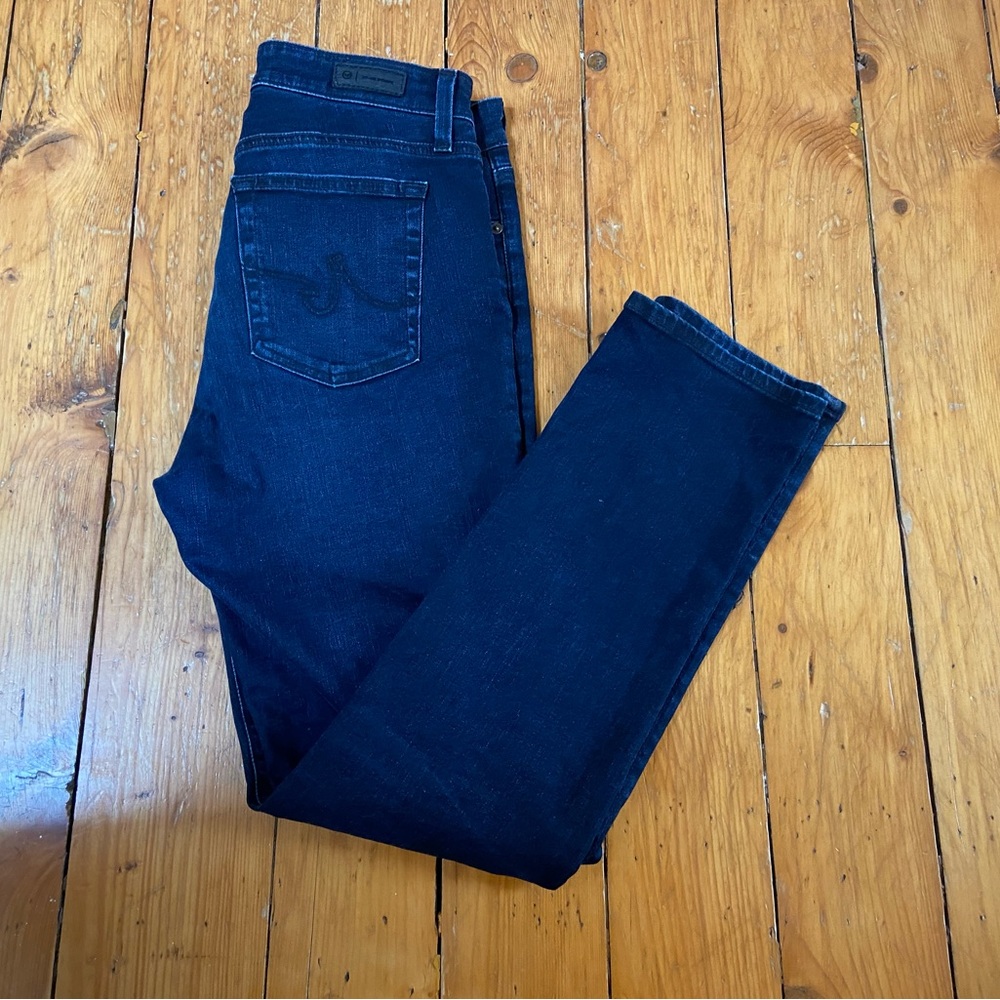 AG Mari High Rise Slim Straight denim